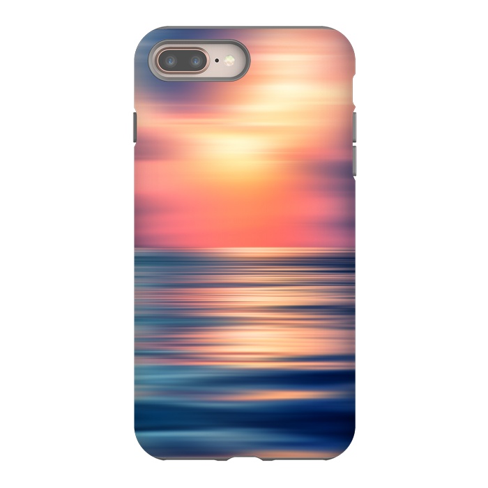 iPhone 7 plus StrongFit Abstract Sunset II by Art Design Works