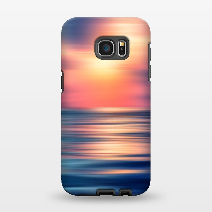 Galaxy S7 EDGE StrongFit Abstract Sunset II by Art Design Works