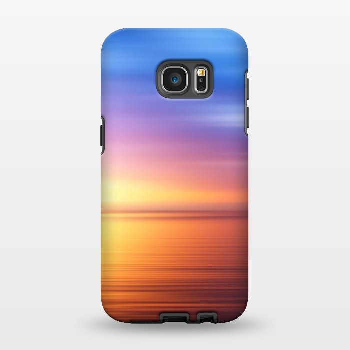 Galaxy S7 EDGE StrongFit Abstract Sunset IV by Art Design Works