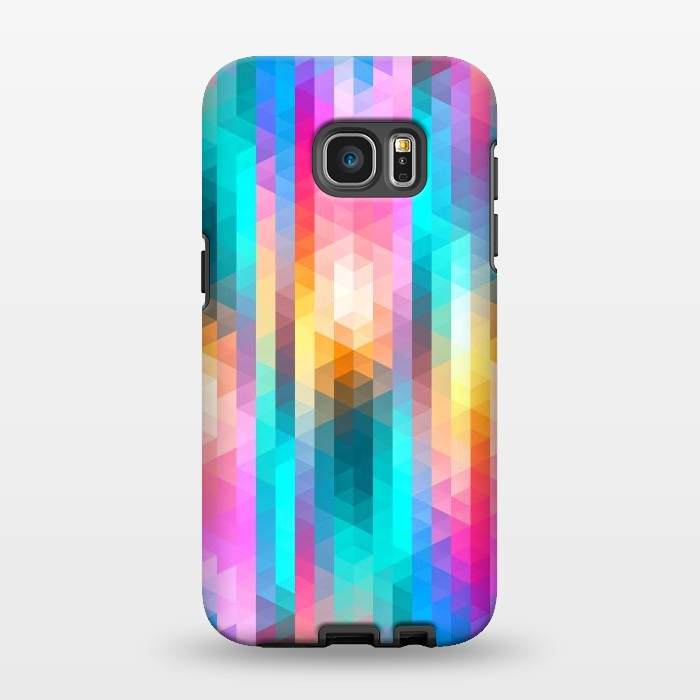 Galaxy S7 EDGE StrongFit Vivid Pattern V by Art Design Works