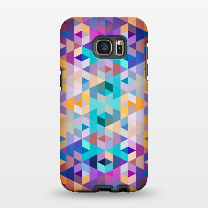 Galaxy S7 EDGE StrongFit Vivid Pattern III by Art Design Works