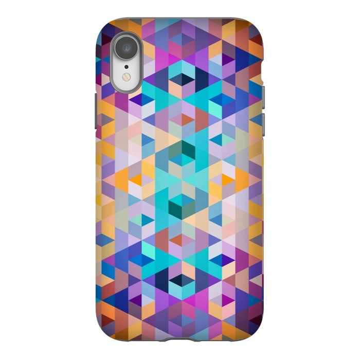 iPhone Xr StrongFit Vivid Pattern III by Art Design Works