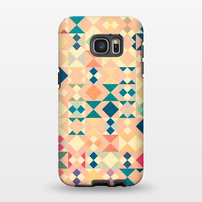 Galaxy S7 EDGE StrongFit Vivid Pattern IV by Art Design Works