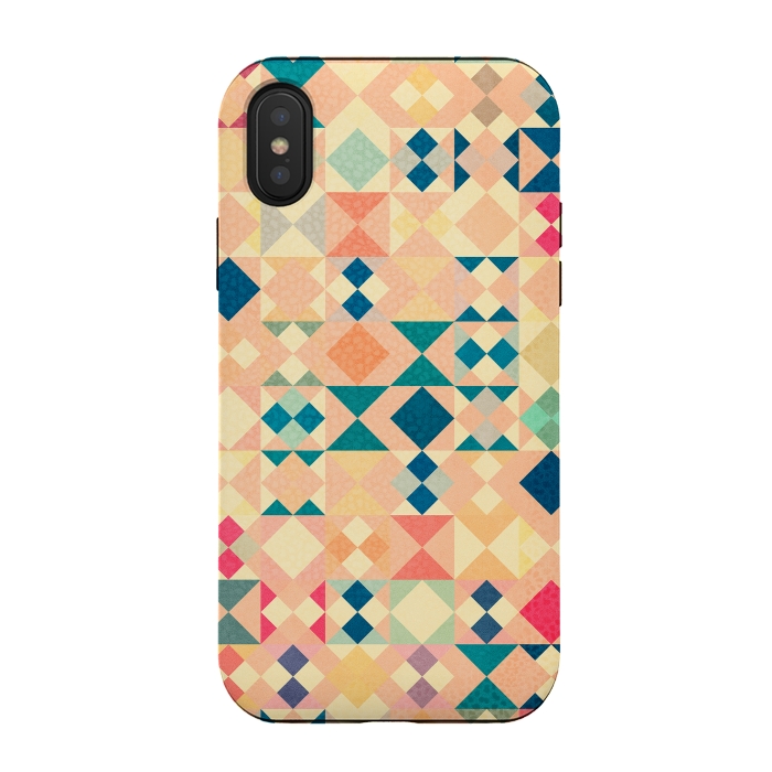 iPhone Xs / X StrongFit Vivid Pattern IV by Art Design Works