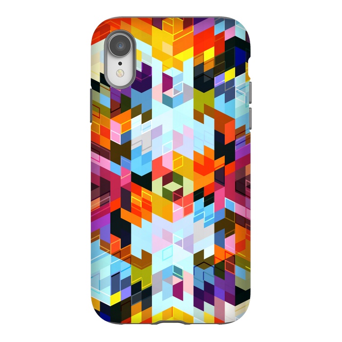 iPhone Xr StrongFit VIVID PATTERN VI by Art Design Works