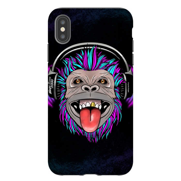 iPhone Xs Max StrongFit Mega Bass 5000 by Gringoface Designs