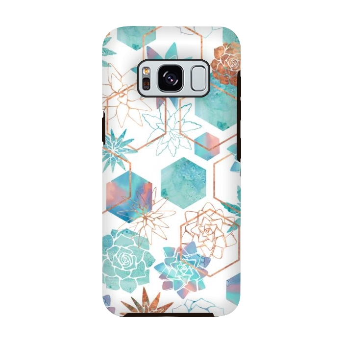 Galaxy S8 StrongFit Rusted Copper Desert by gingerlique