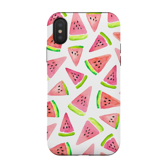 iPhone Xs / X StrongFit Watermelons! by Amaya Brydon