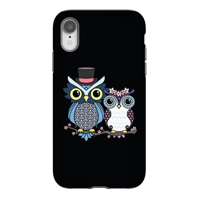 iPhone Xr StrongFit Owl love  by Laura Nagel