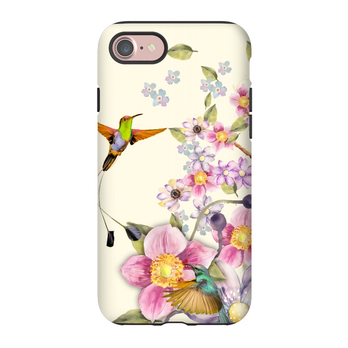 iPhone 7 StrongFit Tropical Kingfisher by Creativeaxle