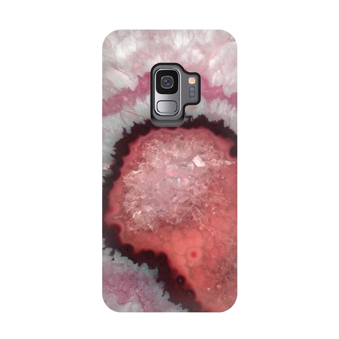Galaxy S9 StrongFit Coral Agate by  Utart