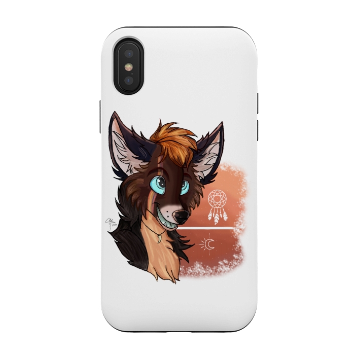 iPhone Xs / X StrongFit Furry by Chiterra
