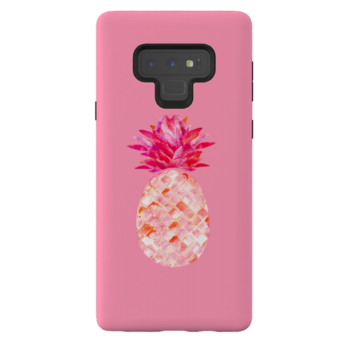 Galaxy Note 9 StrongFit  Hala Kahiki Pink by Amaya Brydon