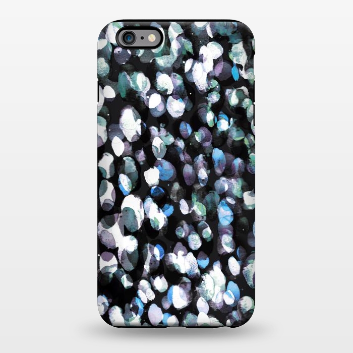 iPhone 6/6s plus StrongFit Watercolor spotted abstract art by Oana 
