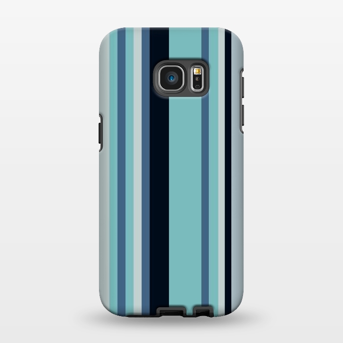 Galaxy S7 EDGE StrongFit Vertical Stripe Pattern by Dhruv Narelia
