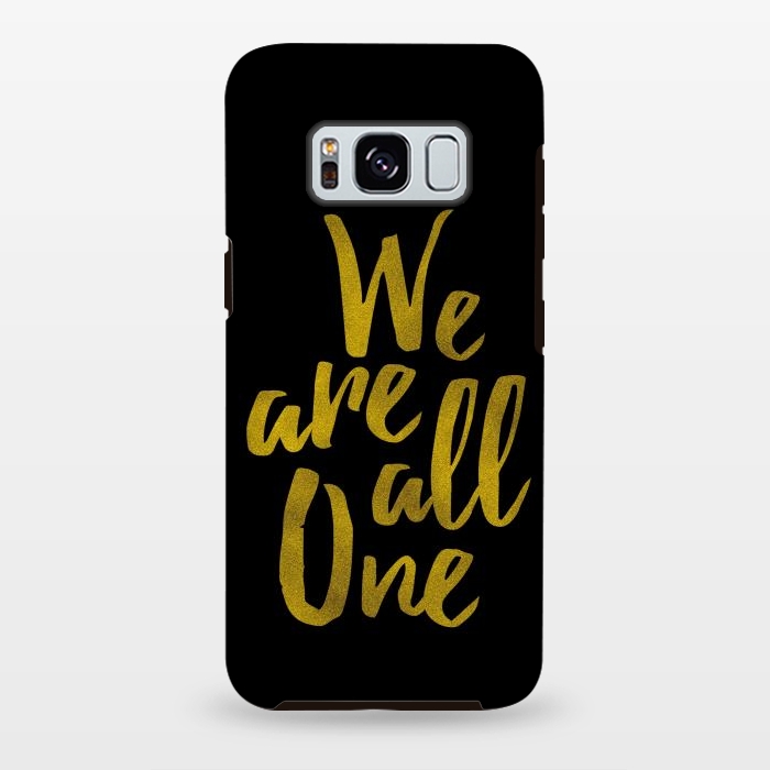 Galaxy S8 plus StrongFit We Are All One by Majoih