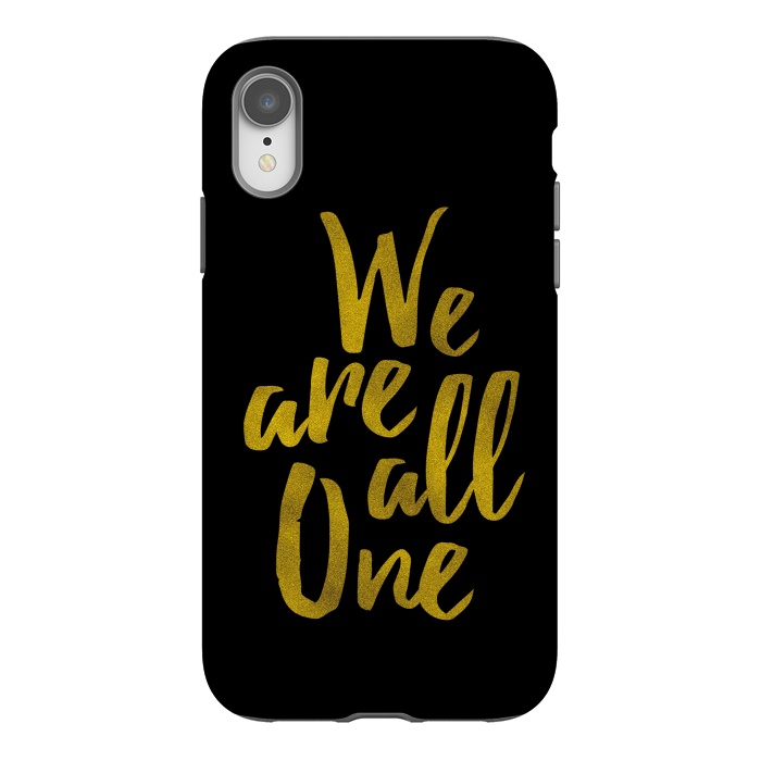 iPhone Xr StrongFit We Are All One by Majoih