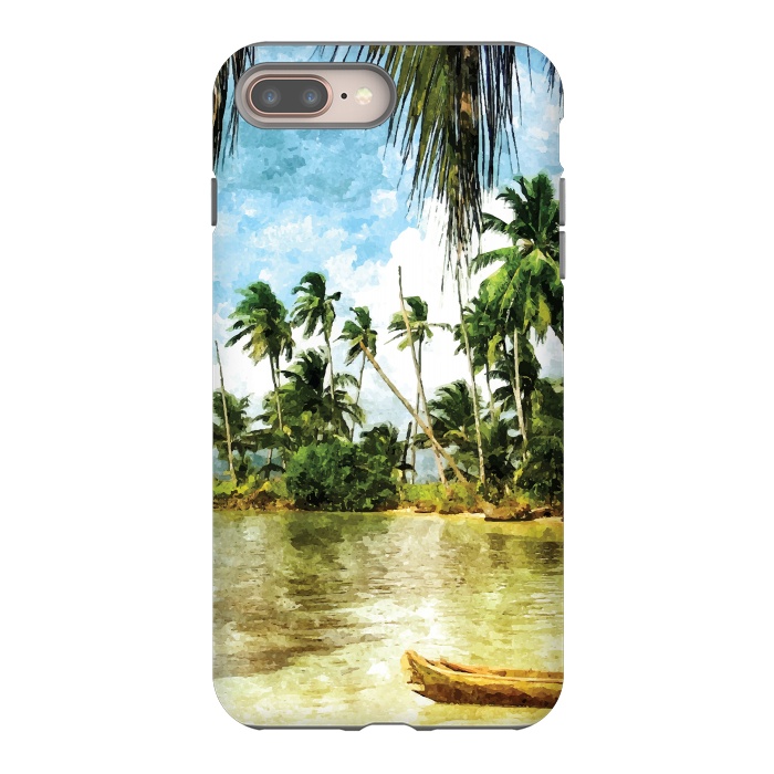 iPhone 7 plus StrongFit Beach for Love by Creativeaxle
