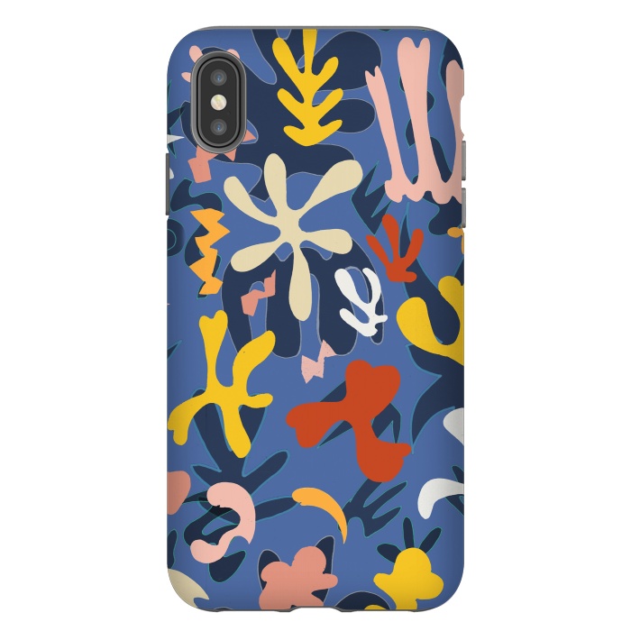 iPhone Xs Max StrongFit Colorful Matisse inspired colorful pattern by Oana 