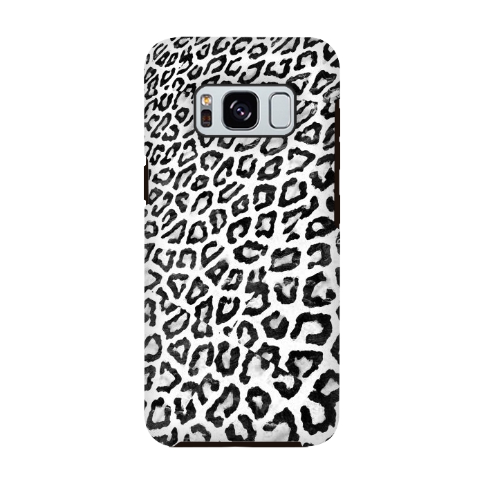 Galaxy S8 StrongFit Leopard print perspective effect by Oana 