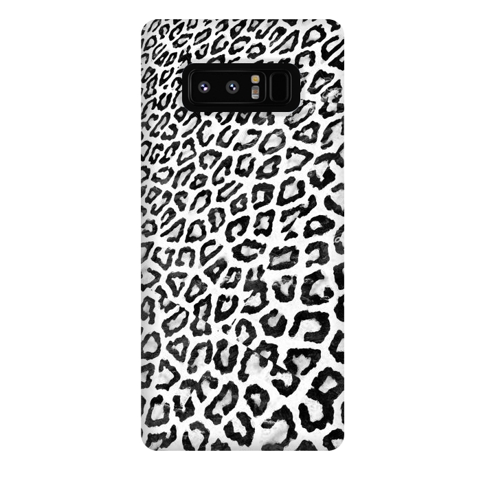 Galaxy Note 8 StrongFit Leopard print perspective effect by Oana 