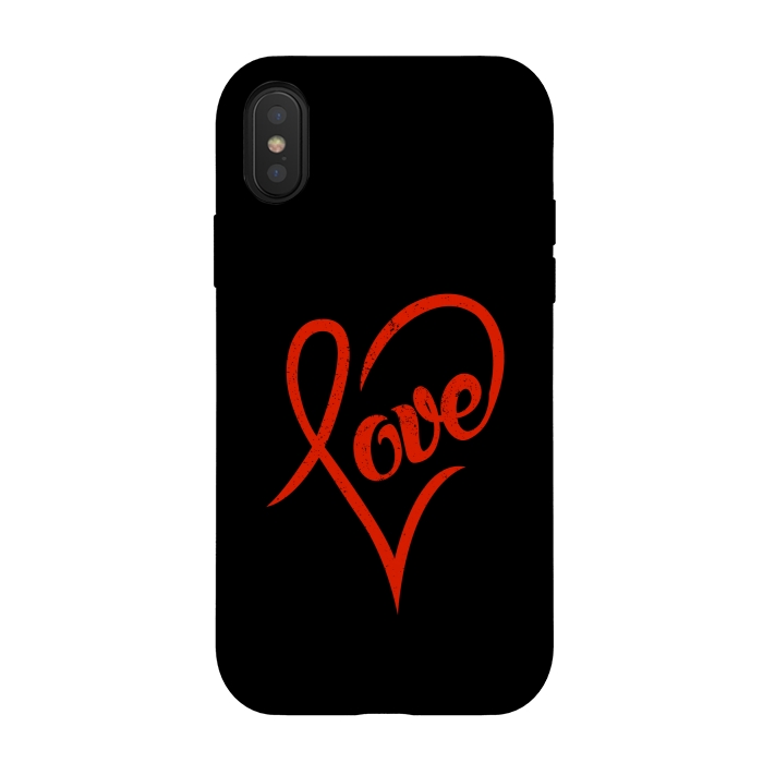 iPhone Xs / X StrongFit love by TMSarts