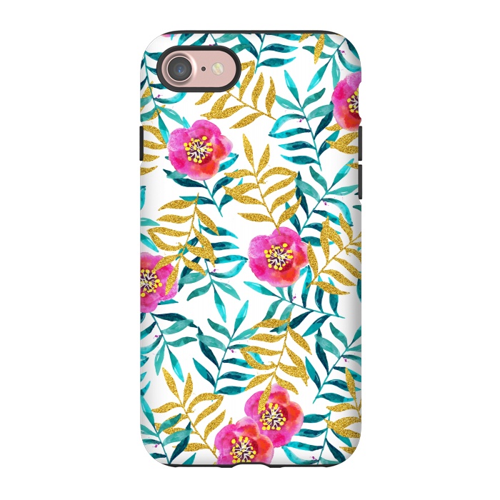 iPhone 7 StrongFit Floral Sweetness by Uma Prabhakar Gokhale