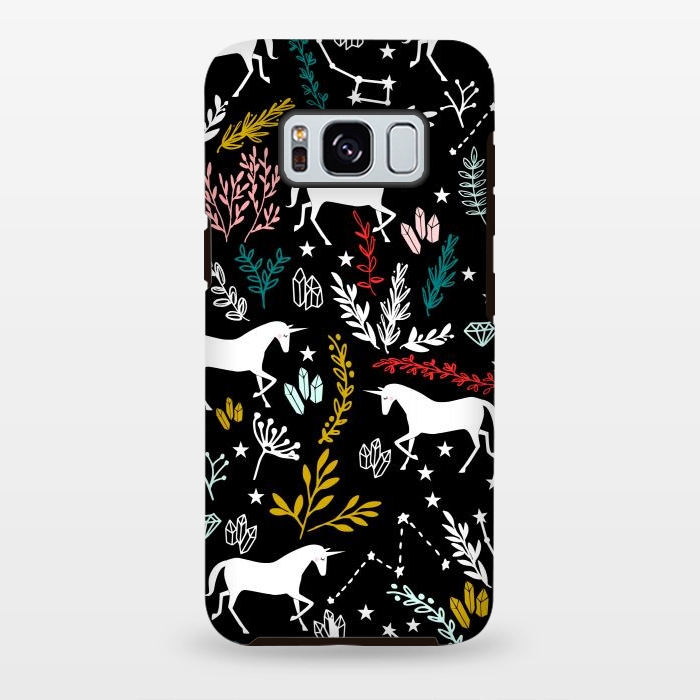 Galaxy S8 plus StrongFit Cute Unicorn by Karolina