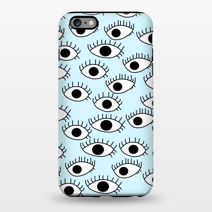 iPhone 6/6s plus StrongFit Cute and Creepy Eyes by Karolina