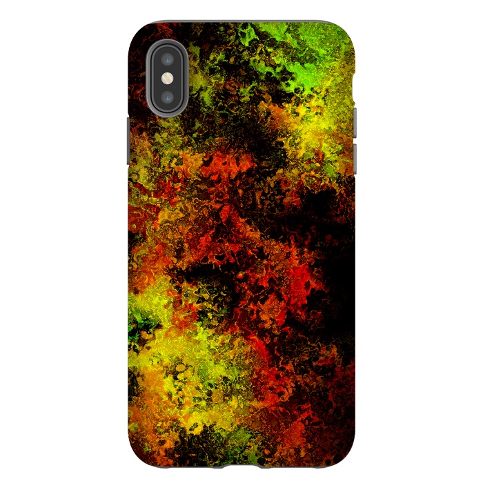 iPhone Xs Max StrongFit Galaxy on Fire by Majoih