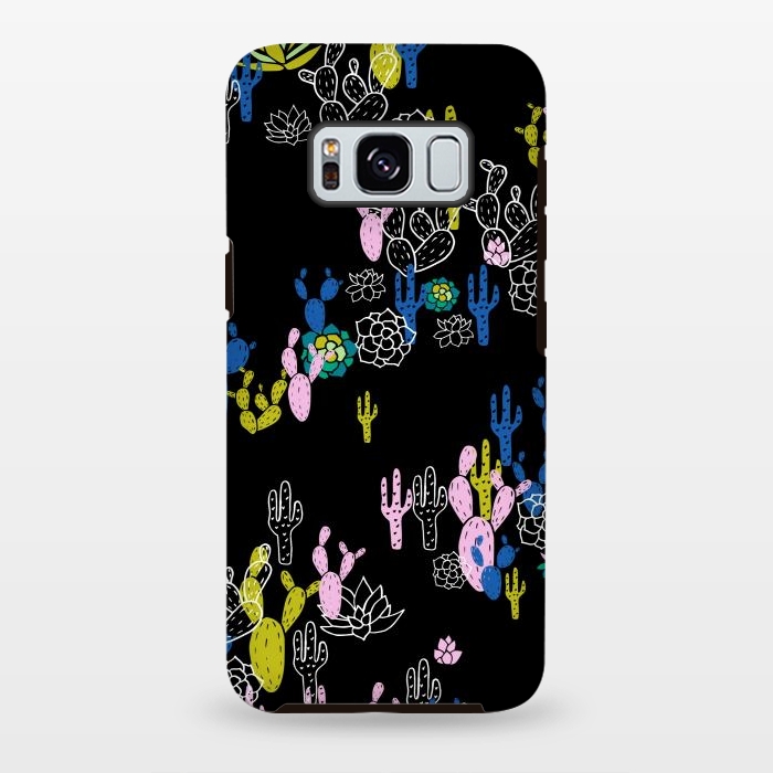 Galaxy S8 plus StrongFit Cactus and Succulent by Karolina