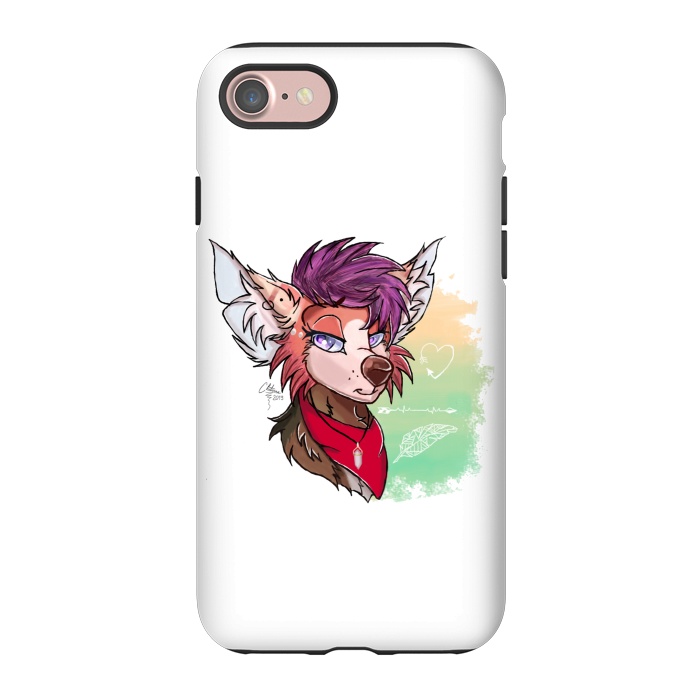 iPhone 7 StrongFit Furry Punk by Chiterra