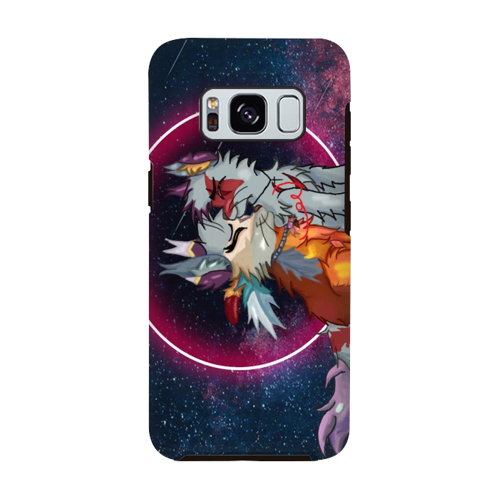 Galaxy S8 StrongFit Cat Love by Chiterra