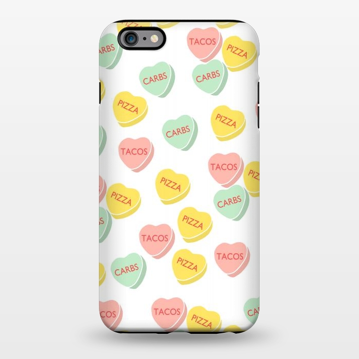 iPhone 6/6s plus StrongFit Funny Conversation Hearts by Karolina