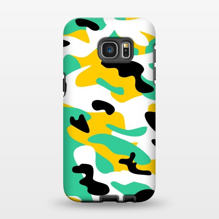 Galaxy S7 EDGE StrongFit Camouflage by Dhruv Narelia
