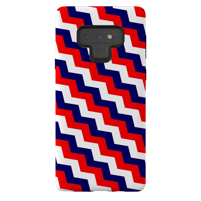 Galaxy Note 9 StrongFit Chevron colorful by Dhruv Narelia