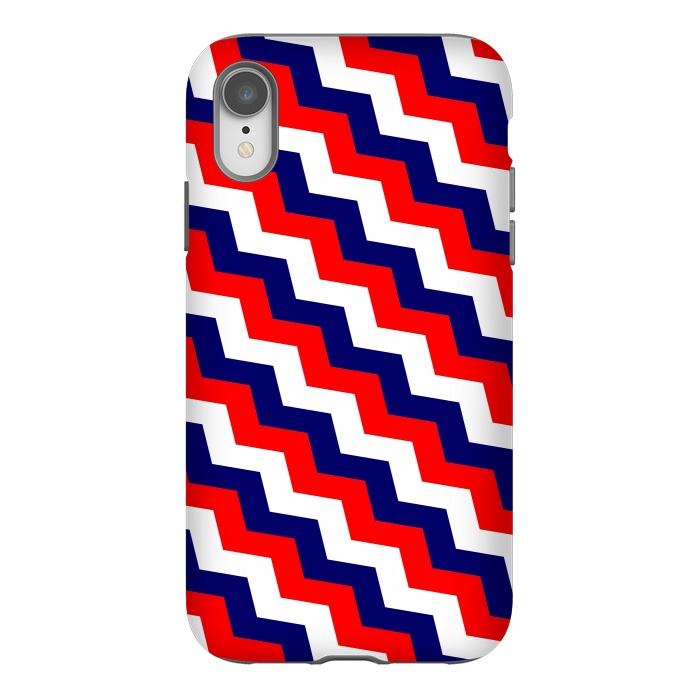 iPhone Xr StrongFit Chevron colorful by Dhruv Narelia