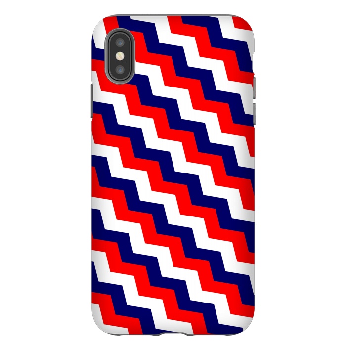 iPhone Xs Max StrongFit Chevron colorful by Dhruv Narelia
