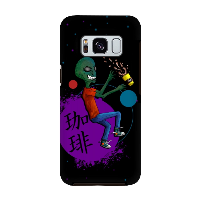 Galaxy S8 StrongFit Galactic Soy Latte by Gringoface Designs
