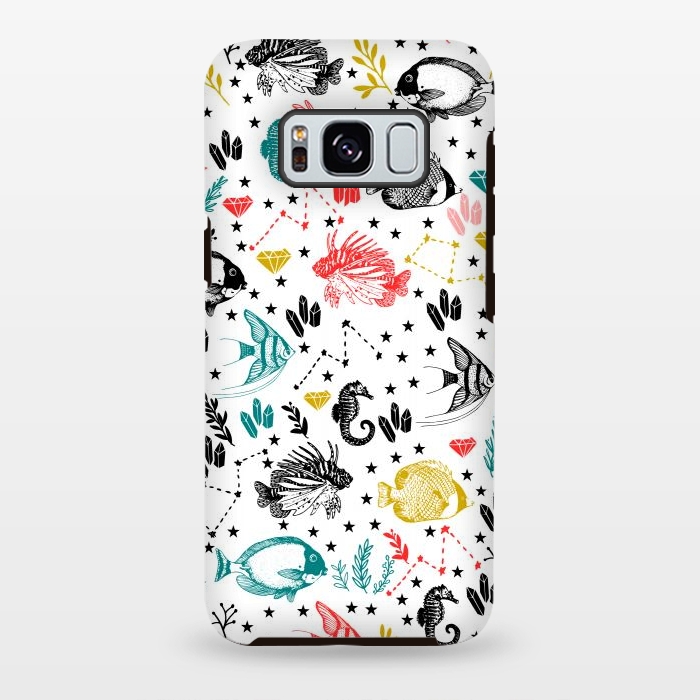 Galaxy S8 plus StrongFit Tropical Fish by Karolina