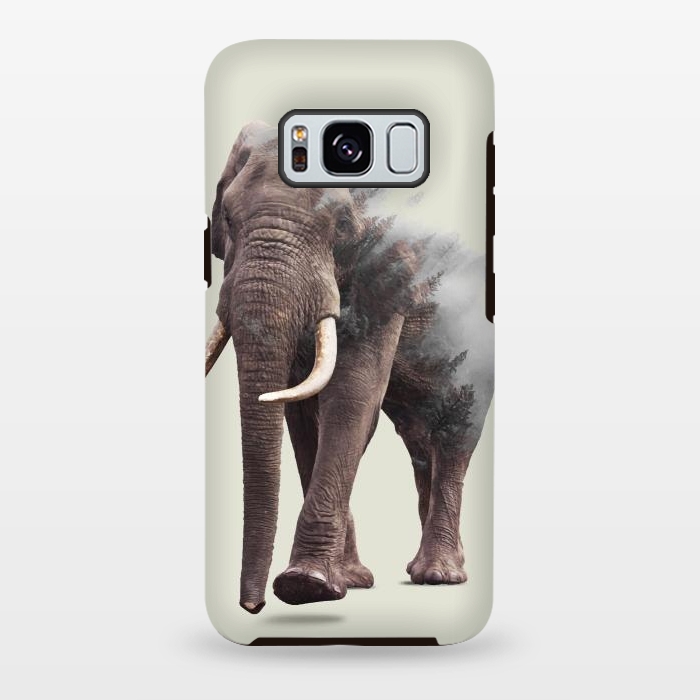 Galaxy S8 plus StrongFit Elephantastic by Uma Prabhakar Gokhale