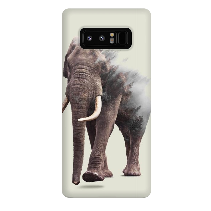 Galaxy Note 8 StrongFit Elephantastic by Uma Prabhakar Gokhale