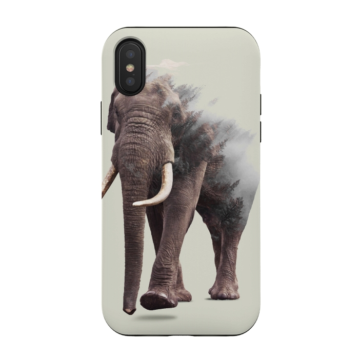 iPhone Xs / X StrongFit Elephantastic by Uma Prabhakar Gokhale