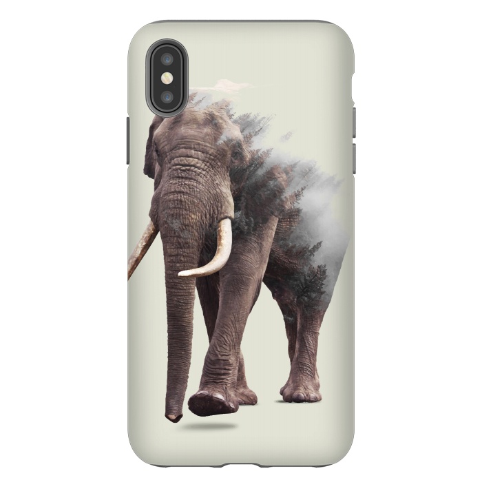 iPhone Xs Max StrongFit Elephantastic by Uma Prabhakar Gokhale
