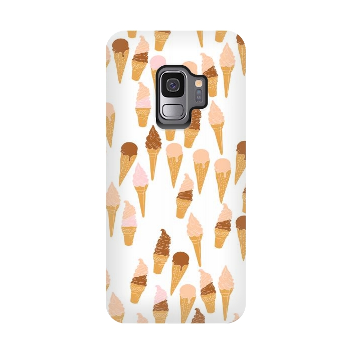 Galaxy S9 StrongFit Cute Ice Cream by Karolina