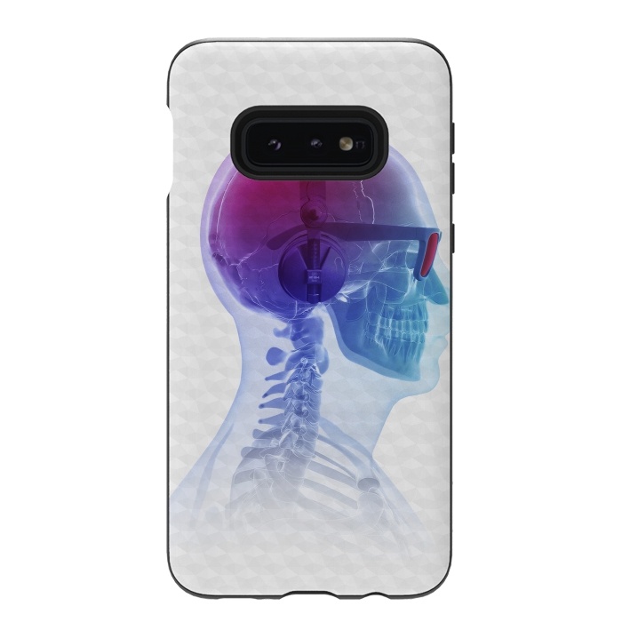 Galaxy S10e StrongFit Electronic Music Fan by Sitchko