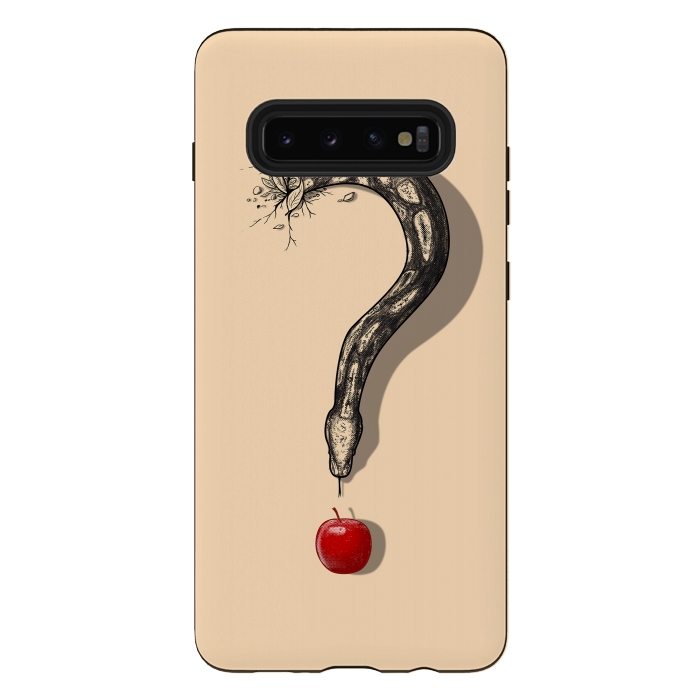 Galaxy S10 plus StrongFit Curious Temptation by Nicebleed