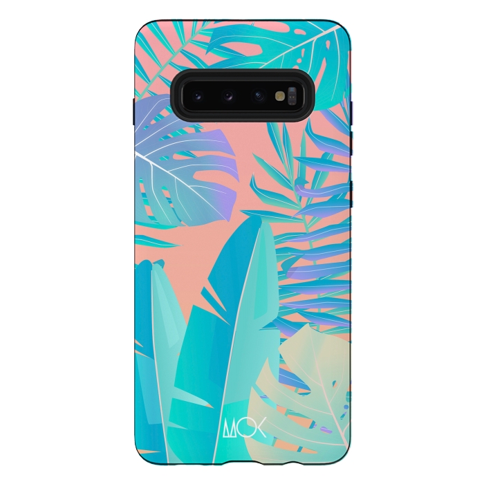 Galaxy S10 plus StrongFit Tropics by M.O.K.