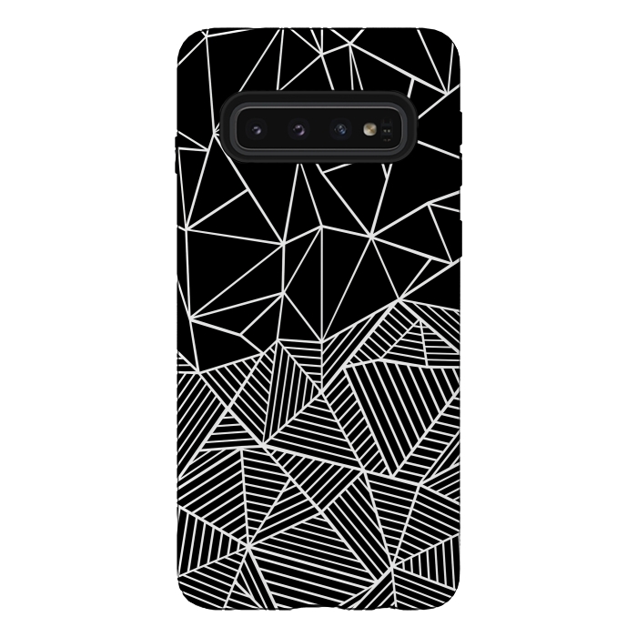 Galaxy S10 StrongFit AB Half and Half  by Project M