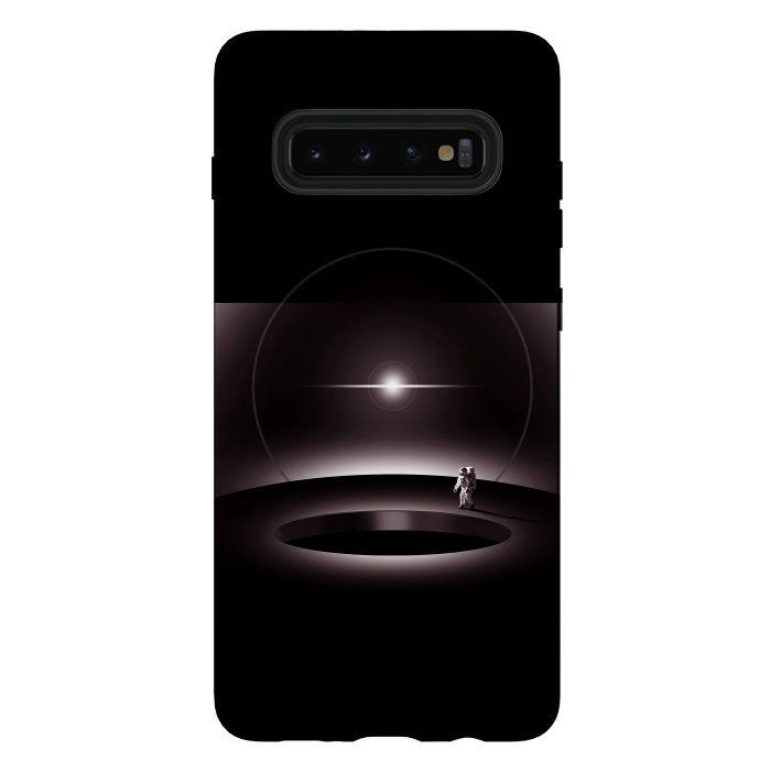 Galaxy S10 plus StrongFit Black Hole by Steven Toang